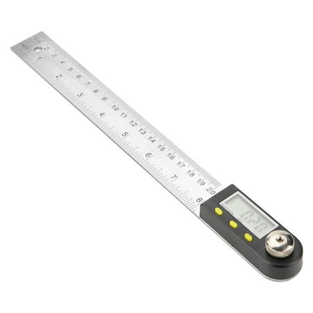 Angle Finder Ruler-0-200mm Stainless Steel Electronic Protractor Digital Goniometer Angle Finder Miter Gauge Ruler Angle Finder Ruler-0-200mm Stainless Steel Electronic Protractor Digital Goniometer Angle Finder Miter Gauge Ruler